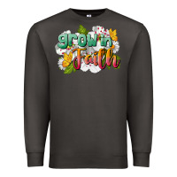 Smoke Grow In Faith Premium Sweatshirt - LillyAllenDesigns
