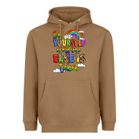 Toasted Coconut be yourself everyone else in taken Heavyweight Hoodie - LillyAllenDesigns