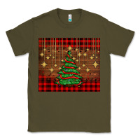Army Green Christmas trees Classic Tee - AdoDesignShop