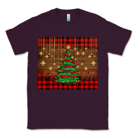 Plum Christmas trees Classic Tee - AdoDesignShop
