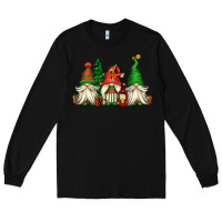 Black christmas gnomes Long Sleeve Tee - Jasminsmagicworld