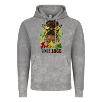 Cloud Rock free ish since 1865 afro messy bun Vintage Hoodie - HRA Design Shop