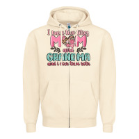 Sandshell i have two titles mom and grandma and i rock them Zipper Hoodie - MaliasSmallBusiness