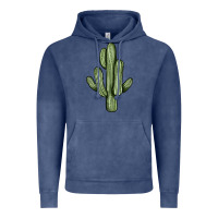Vintage Denim cactus Vintage Hoodie - JahusDesignShop