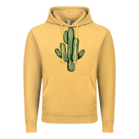 Vintage Mustard cactus Vintage Hoodie - JahusDesignShop