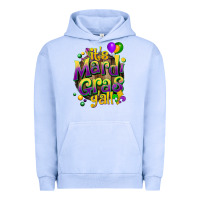 Pigment Grape Ice its mardi gras yall Urban Hoodie - CowGirlArtShop