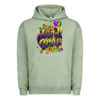 Pigment Oil Green its mardi gras yall Urban Hoodie - CowGirlArtShop