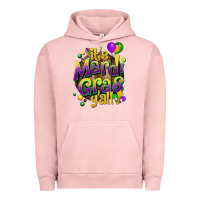 Pigment Salmon its mardi gras yall Urban Hoodie - CowGirlArtShop
