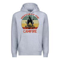 Heather Grey Master Of The Camfire Premium Hoodie - Bettercallsaul
