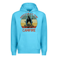 Ocean Blue Master Of The Camfire Premium Hoodie - Bettercallsaul