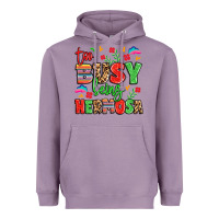Lavender too busy being hermosa Heavyweight Hoodie - LillyAllenDesigns