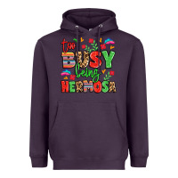 Plum too busy being hermosa Heavyweight Hoodie - LillyAllenDesigns