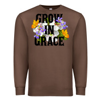 Chestnut Grow In Grace Premium Sweatshirt - LillyAllenDesigns