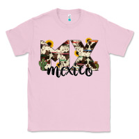 Bubblegum Pink mexico state cowhide serape cactus Classic Tee - RanaPortraitStore
