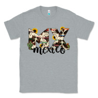 Heather Grey mexico state cowhide serape cactus Classic Tee - RanaPortraitStore