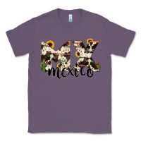 Lavender mexico state cowhide serape cactus Classic Tee - RanaPortraitStore