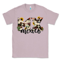 Lilac mexico state cowhide serape cactus Classic Tee - RanaPortraitStore