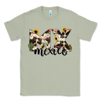 Matcha mexico state cowhide serape cactus Classic Tee - RanaPortraitStore
