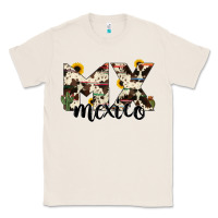 Natural mexico state cowhide serape cactus Classic Tee - RanaPortraitStore