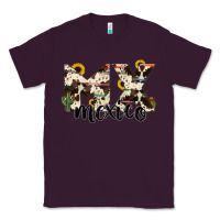 Plum mexico state cowhide serape cactus Classic Tee - RanaPortraitStore