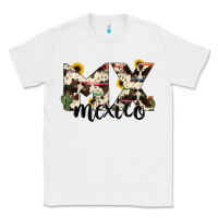 White mexico state cowhide serape cactus Classic Tee - RanaPortraitStore
