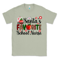 Matcha santa's favorite  school nurse Classic Tee - AdoDesignShop