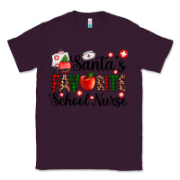 Plum santa's favorite  school nurse Classic Tee - AdoDesignShop