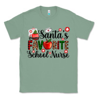 Sage santa's favorite  school nurse Classic Tee - AdoDesignShop