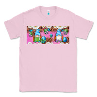 Bubblegum Pink Western Easter Day Gnomes With Eggs Classic Tee - Artiststas