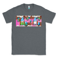 Charcoal Heather Western Easter Day Gnomes With Eggs Classic Tee - Artiststas