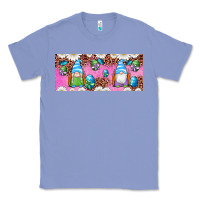 Colony Blue Western Easter Day Gnomes With Eggs Classic Tee - Artiststas