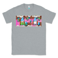 Heather Grey Western Easter Day Gnomes With Eggs Classic Tee - Artiststas
