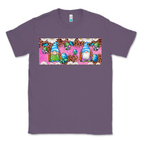 Lavender Western Easter Day Gnomes With Eggs Classic Tee - Artiststas