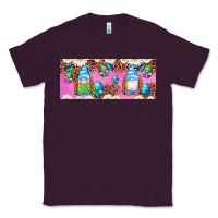 Plum Western Easter Day Gnomes With Eggs Classic Tee - Artiststas