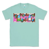 Seafoam Western Easter Day Gnomes With Eggs Classic Tee - Artiststas