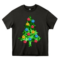 Asphalt sequin's christmas tree Heavy Core Tee - Zillion Design Studio