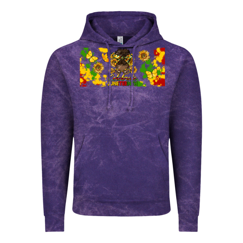 Celebrate Juneteenth Libbey Glass Vintage Hoodie by HRA Design Shop | Teevron