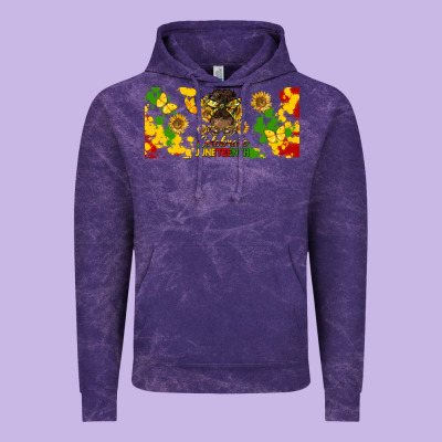 Celebrate Juneteenth Libbey Glass Vintage Hoodie Designed By Hra Design Shop