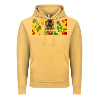 Vintage Mustard celebrate juneteenth libbey glass Vintage Hoodie - HRA Design Shop