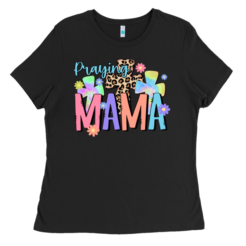 Praying Mama Ladies Tee by JahusDesignShop | Teevron