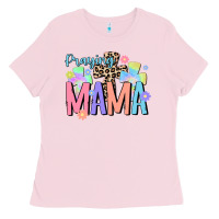 Bubblegum Pink praying mama Ladies Tee - JahusDesignShop
