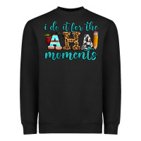Black i do it for the aha moments Heavyweight Sweatshirt - BundleAndBundleShop