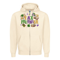 Sandshell tax preparer Zipper Hoodie - MaliasSmallBusiness