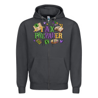 Smoke tax preparer Zipper Hoodie - MaliasSmallBusiness