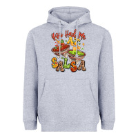 Heather Grey you had me at salsa Heavyweight Hoodie - LillyAllenDesigns