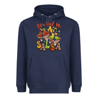Navy you had me at salsa Heavyweight Hoodie - LillyAllenDesigns