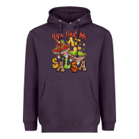 Plum you had me at salsa Heavyweight Hoodie - LillyAllenDesigns