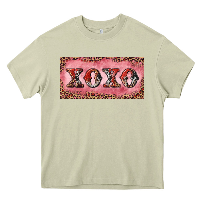 Xoxo Cowhide And Leopard Heavy Core Tee by RanaPortraitStore | Teevron