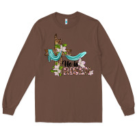Chestnut he is risen cross Long Sleeve Tee - BarkalooDesign