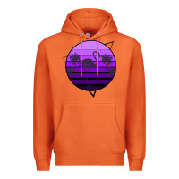 Carrot Flamingo Palm Premium Hoodie - Bettercallsaul